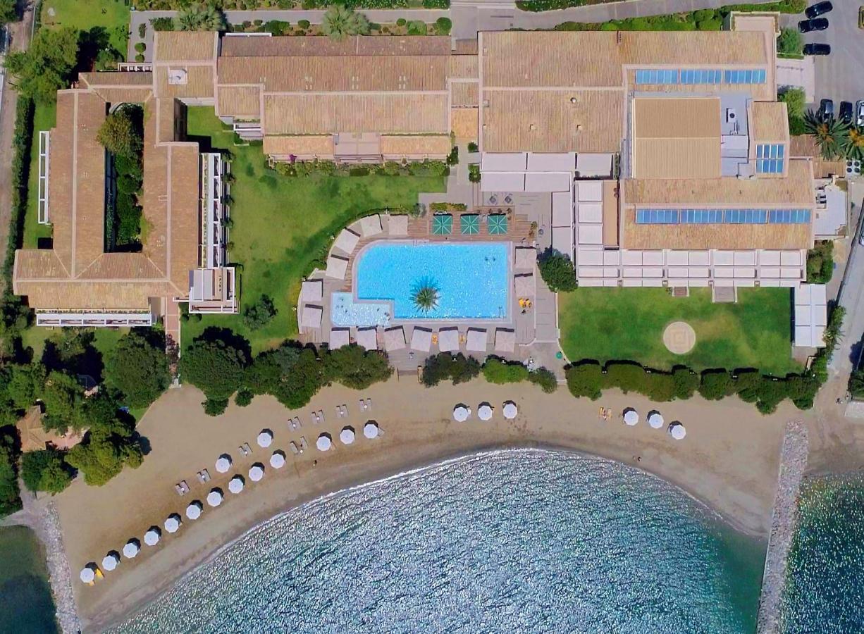 Negroponte Resort Eretria Bagian luar foto