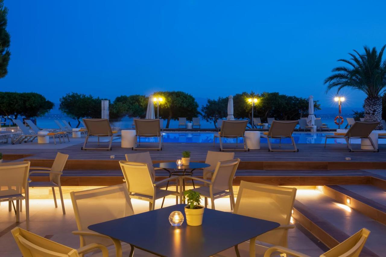 Negroponte Resort Eretria Bagian luar foto