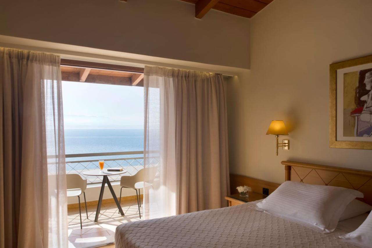 Negroponte Resort Eretria Bagian luar foto