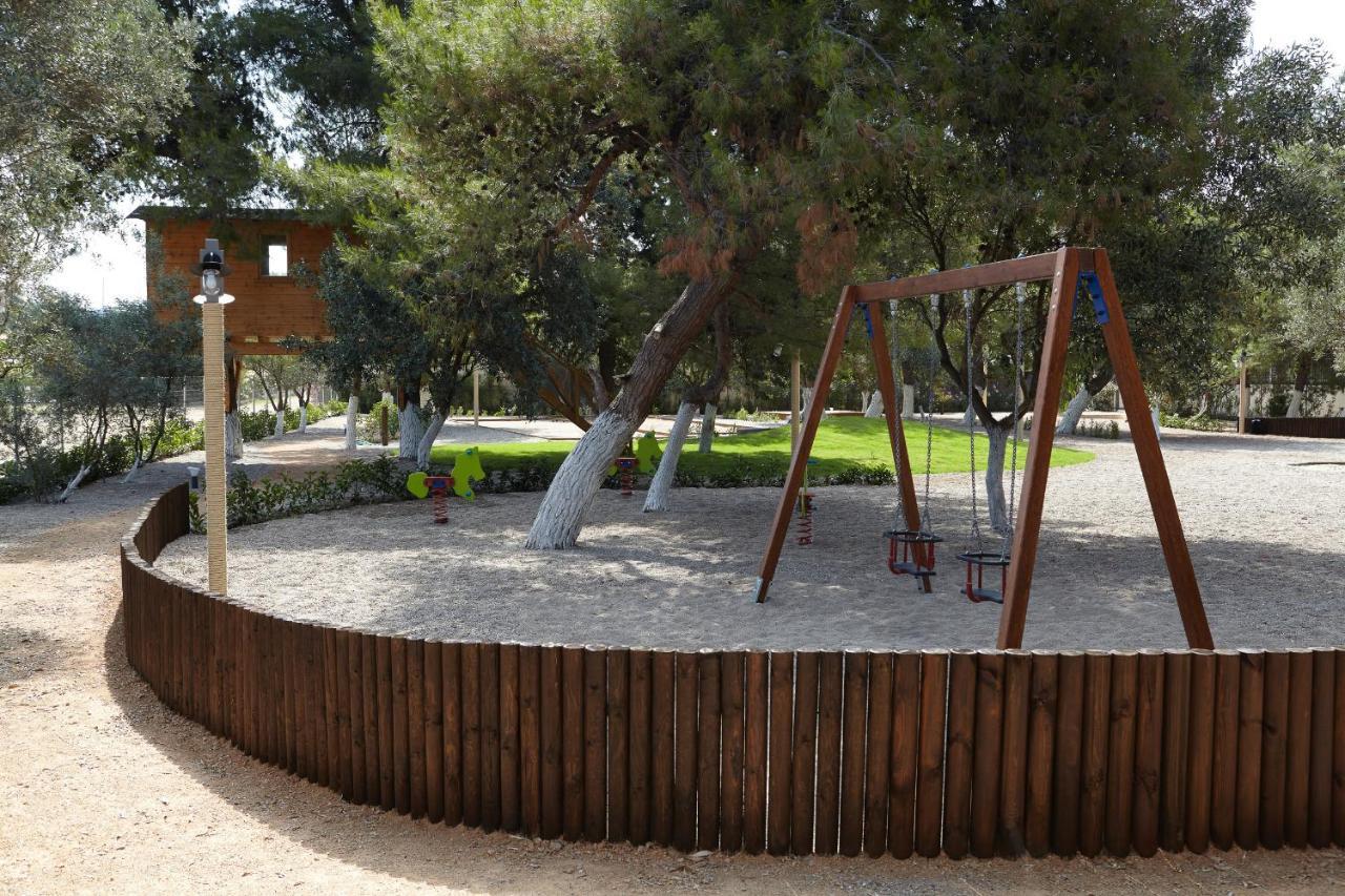 Negroponte Resort Eretria Bagian luar foto
