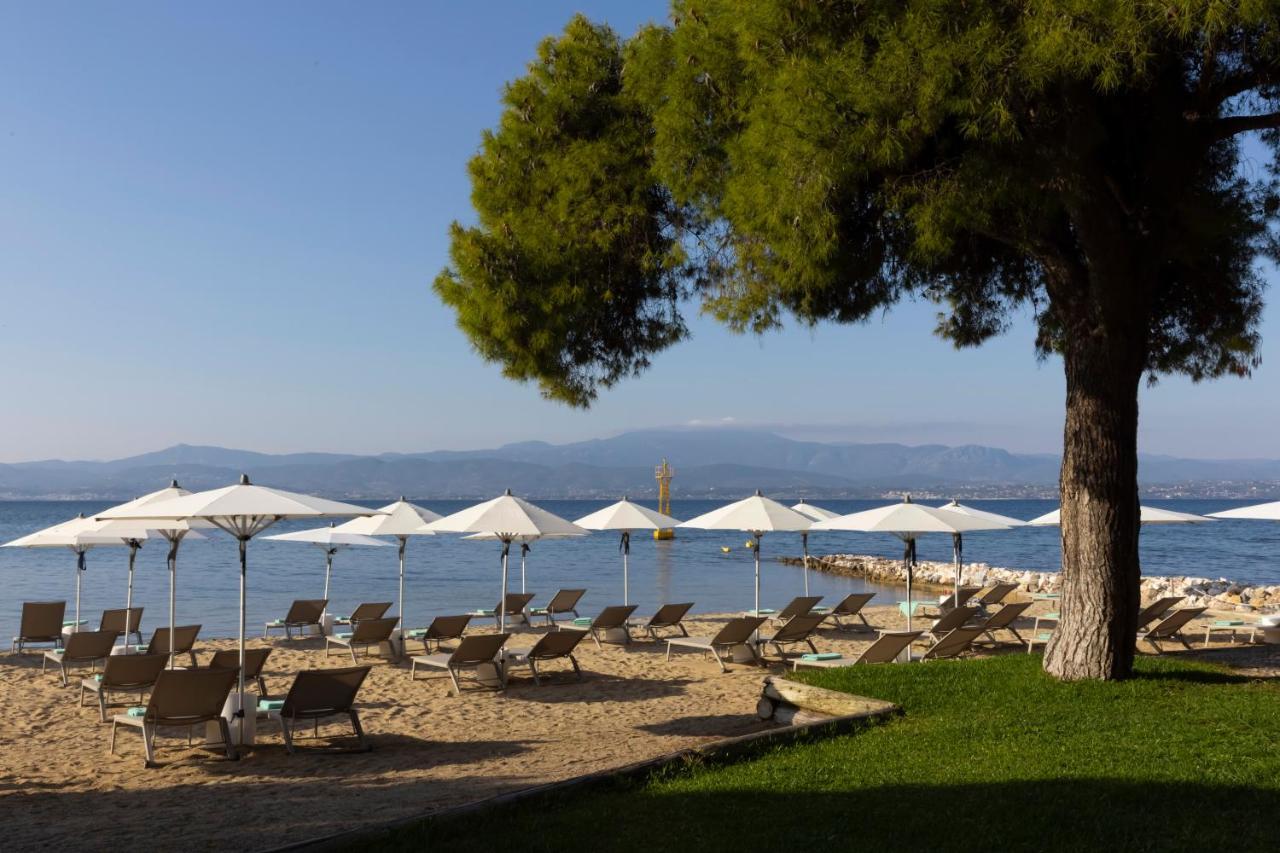 Negroponte Resort Eretria Bagian luar foto