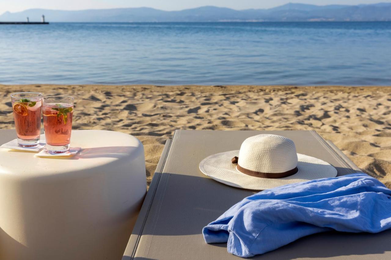 Negroponte Resort Eretria Bagian luar foto