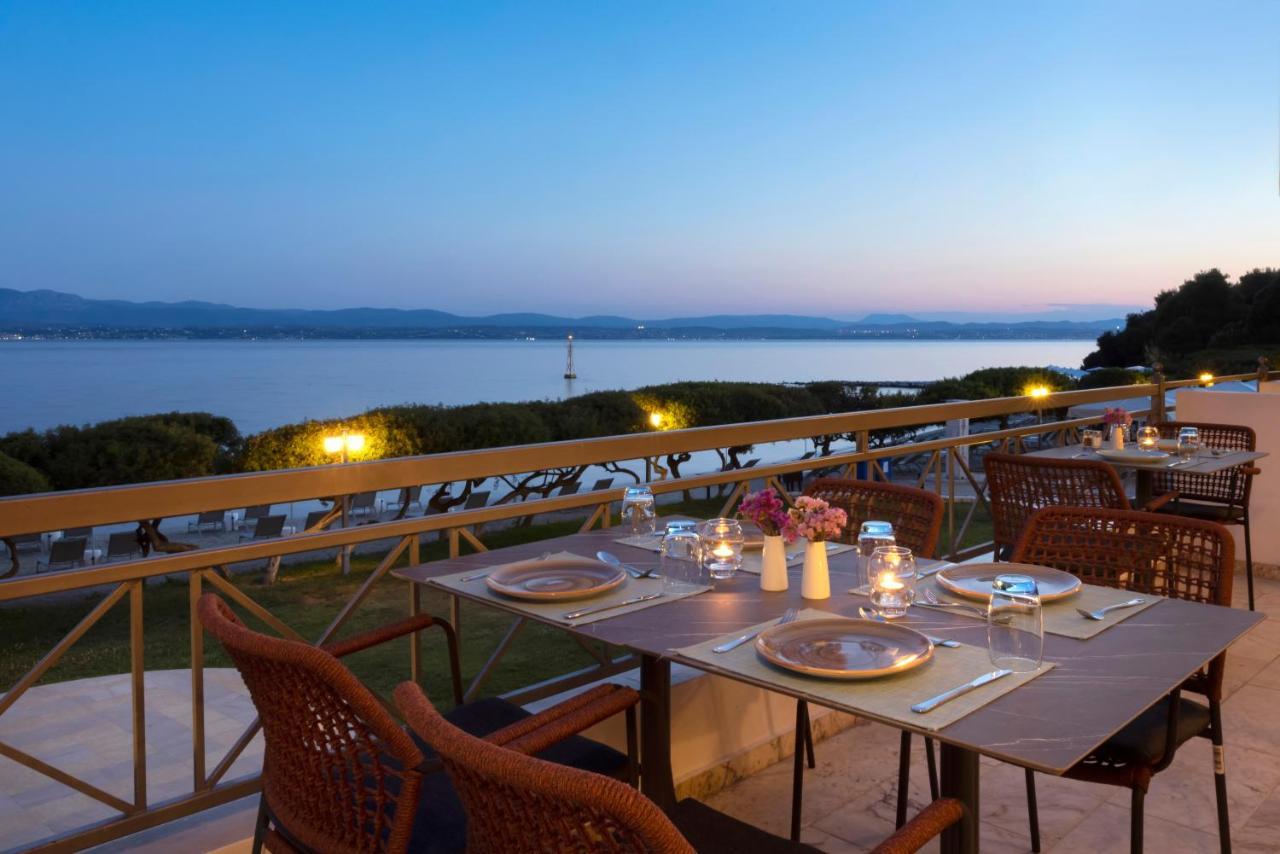 Negroponte Resort Eretria Bagian luar foto
