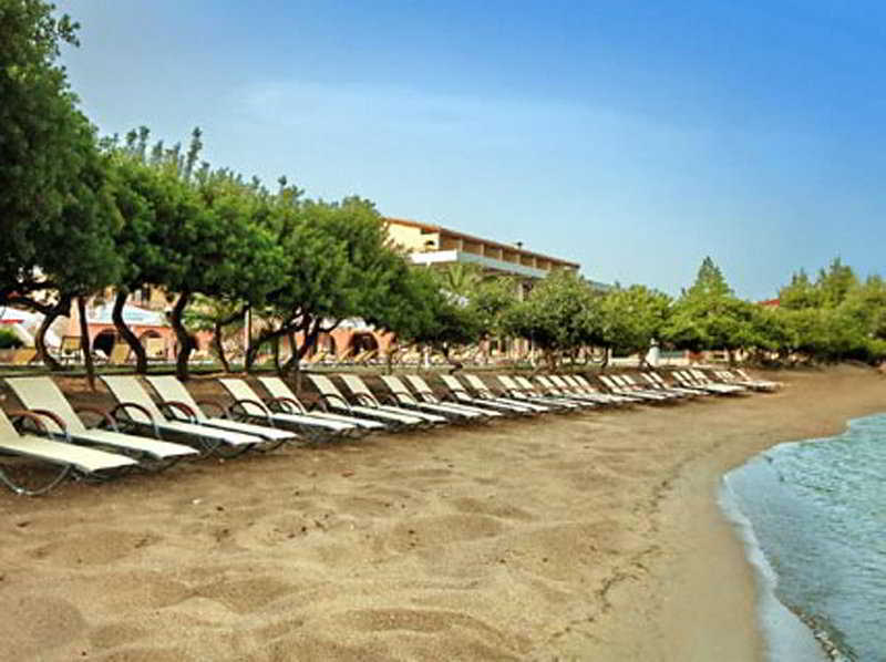 Negroponte Resort Eretria Bagian luar foto