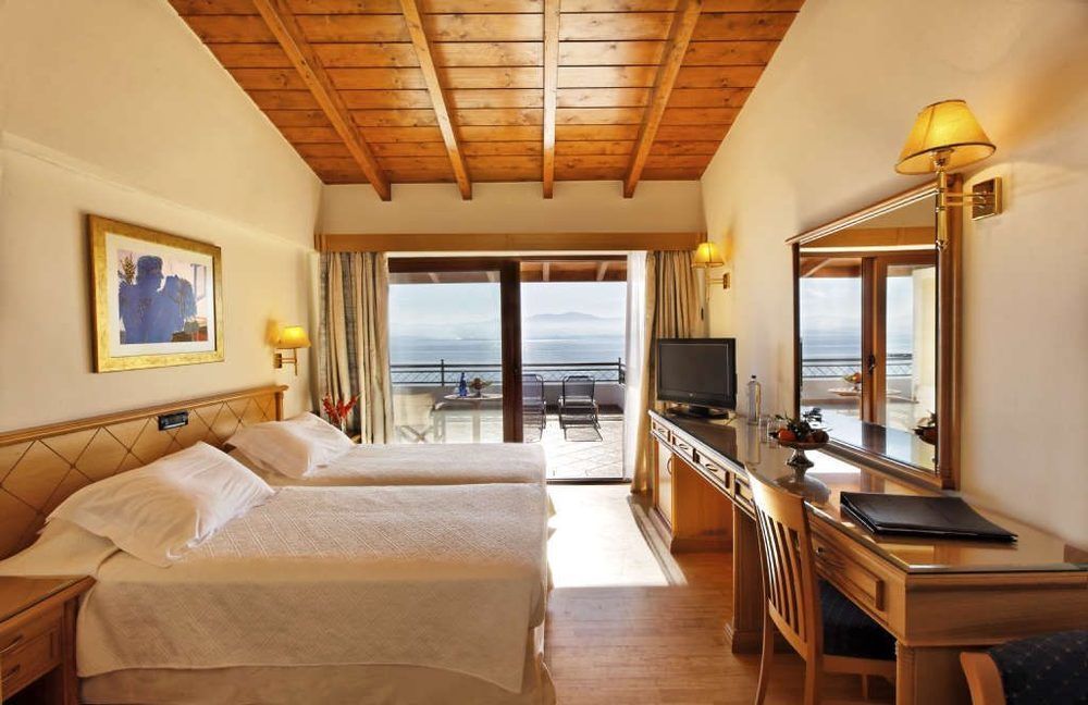 Negroponte Resort Eretria Bagian luar foto