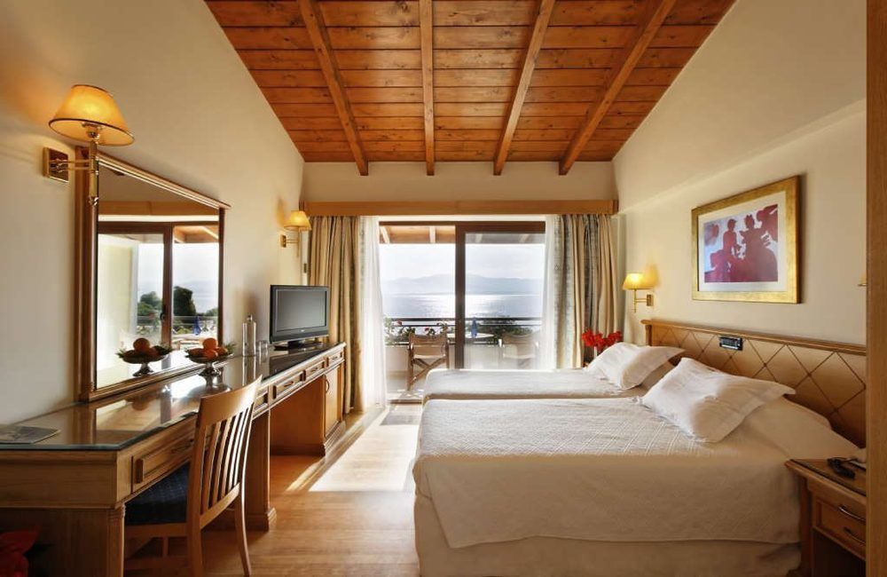 Negroponte Resort Eretria Bagian luar foto
